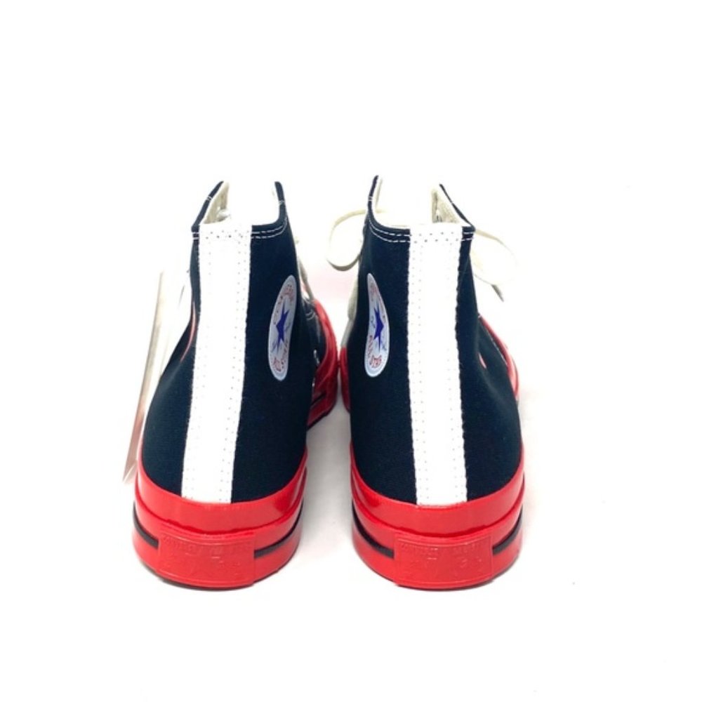 Converse Chuck 70 Comme Garcons PLAY Sneakers Men's Shoes Canvas Black A01793C - Picture 10 of 11